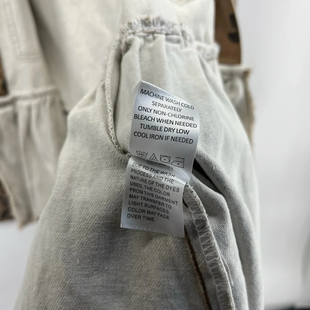 Mud pie Sz Large Leopard Peplum Jacket NWT - Picture 6 of 11